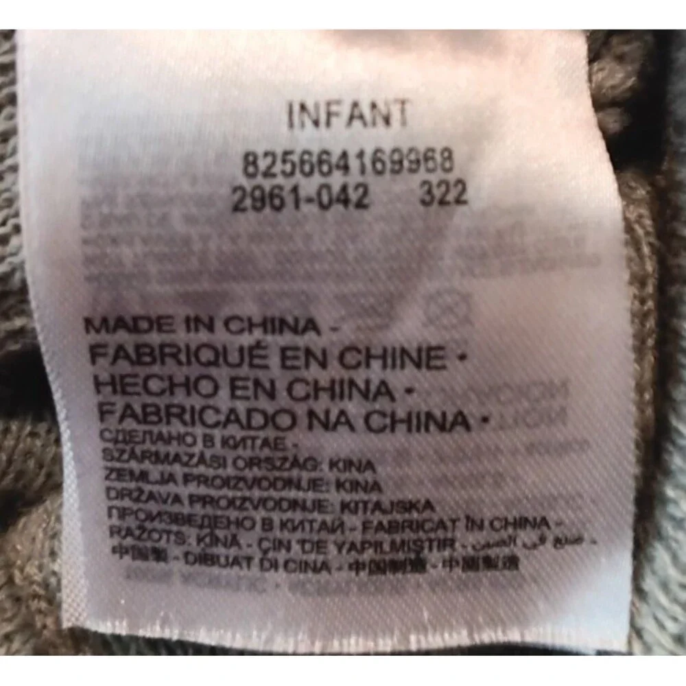 NIKE INFANT BEANIE Grey